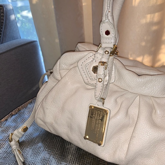 Marc by Marc Jacobs leather cream handbag - Picture 2 of 4